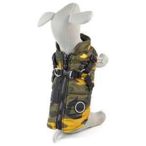 Soldier maskáčová bunda pro psa na ZIP Barva: Oranžová