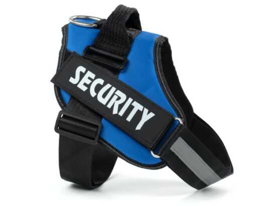 Security modrý postroj pro psa | 51 – 115 cm Barva: Modrá