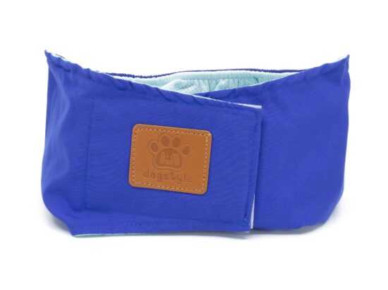 Safe modrý protiznačkovací pás pro psa Obvod slabin (cm): 48-58