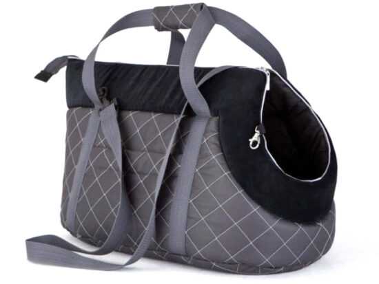 HobbyDog Nice šedá taška pro psa Dle váhy psa: do 4 kg HobbyDog Nice šedá taška pro psa Dle váhy psa: do 4 kg