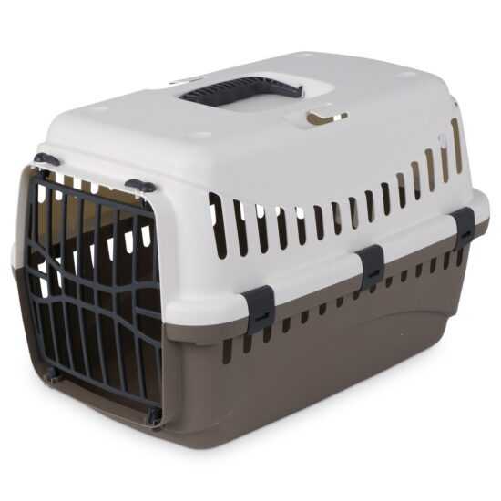 Kerbl Expedia přepravka z plastu tmavě šedá / krémová Kerbl Expedia přepravka z plastu tmavě šedá / krémová