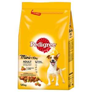 Pedigree Mini Adult s kuřecím masem a zeleninou 1