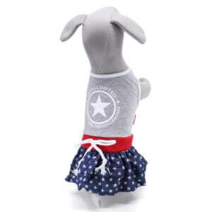 Alien šedo-modré šaty pro psa Barva: Šedo-modrá