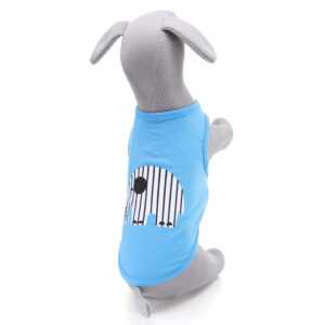 Faty tričko s obrázkem pro psa Barva: Modrá