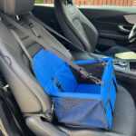 Paula modrá autosedačka pro psa