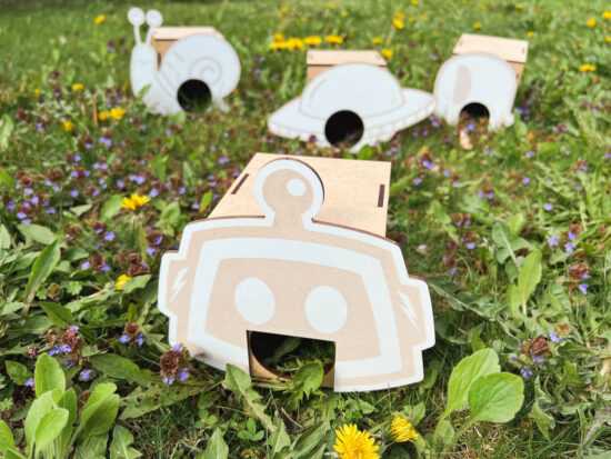 Robot domeček pro hlodavce Robot domeček pro hlodavce