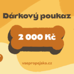 Gift dárkový poukaz Typ: 2000 Kč