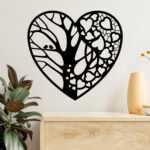 Strom života 4 dekorace na zeď Rozměr (cm): 38 x 35