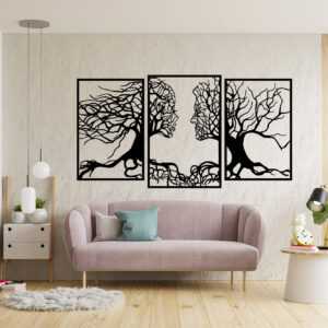 Strom života 7 dekorace na zeď Rozměr (cm): 39 x 74