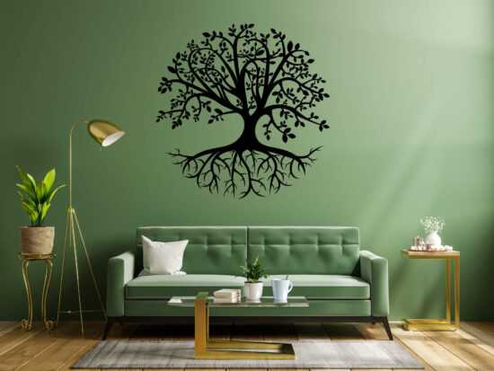 Strom života 11 dekorace na zeď Rozměr (cm): 38 x 37