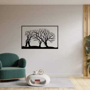 Strom života buvol dekorace na zeď Rozměr (cm): 38 x 23