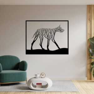 Strom života doga dekorace na zeď Rozměr (cm): 38 x 29