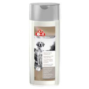 8in1 šampon pro psy světlá srst