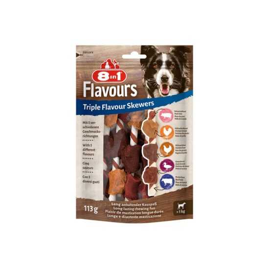 8in1 Triple Flavour Skewers 6 × 6 ks 8in1 Triple Flavour Skewers 6 × 6 ks
