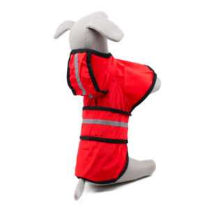 Zidan pláštěnka pro psa Barva: Červená