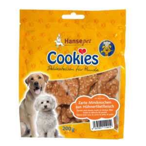 Hansepet Cookies Delikatess kostičky s kuřecím masem a rýží 6 × 200 g