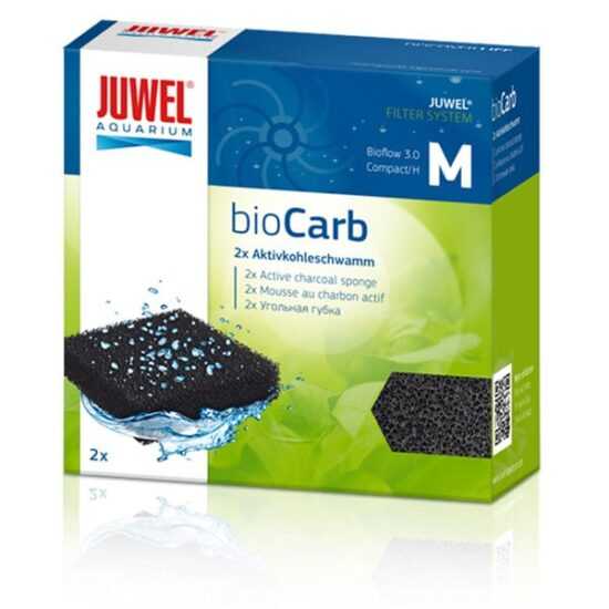 Juwel filtrační houba s aktivním uhlím bioCarb Bioflow Bioflow 3.0-Compact Juwel filtrační houba s aktivním uhlím bioCarb Bioflow Bioflow 3.0-Compact