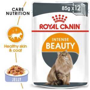 ROYAL CANIN Intense Beauty v želé pro krásnou srst 48 × 85 g