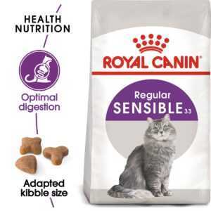 ROYAL CANIN SENSIBLE granule pro kočky s citlivým zažíváním 2 × 10 kg