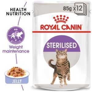 ROYAL CANIN STERILISED v želé pro kastrované kočky 48 × 85 g
