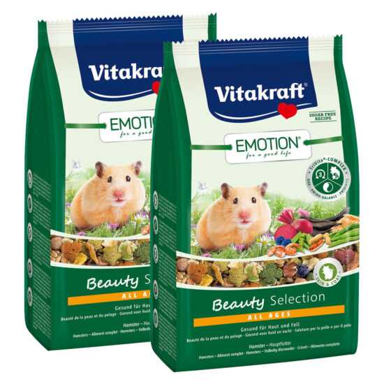 Vitakraft Emotion Beauty Selection křečci 2× 600 g Vitakraft Emotion Beauty Selection křečci 2× 600 g