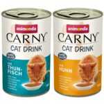 animonda Carny Adult Cat Drink kombinované balení 24x140ml
