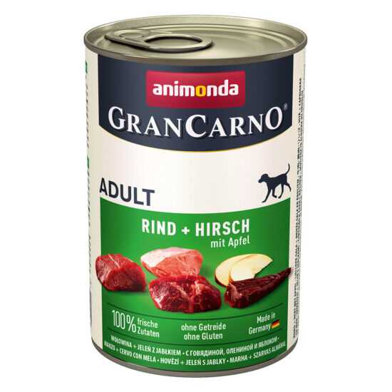Animonda GranCarno Adult s hovězím a jelením masem 24x400g