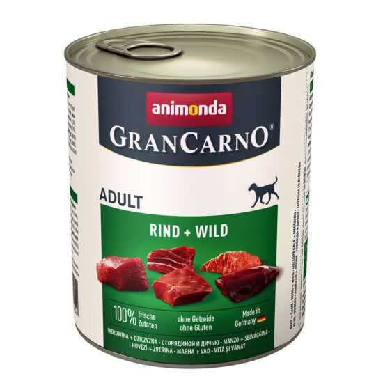 Animonda GranCarno Adult s hovězím a zvěřinou 24x800g