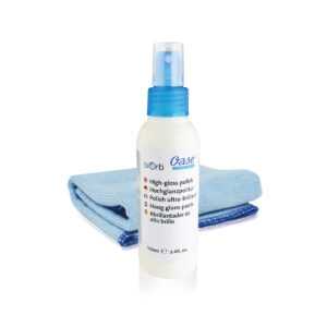 biOrb leštidlo vysokým leskem a utěrka z mikrovlákna