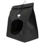 D&D Home domek pro kočku s papírovým vzhledem Oscar černá