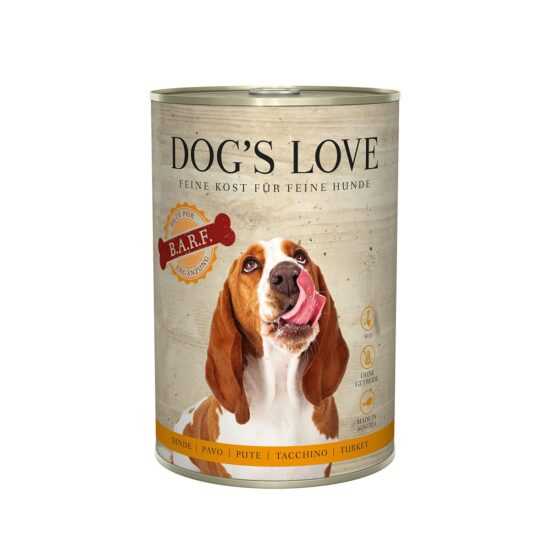 Dog's Love B.A.R.F čisté krůtí maso 6× 400 g