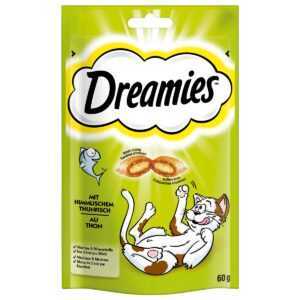 Dreamies s tuňákem 3 × 60 g