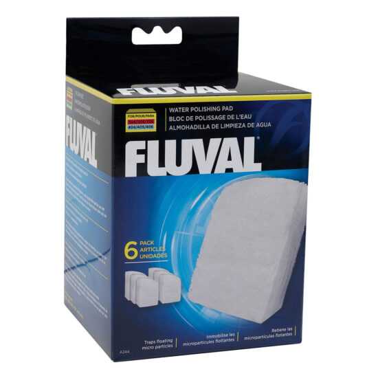 Fluval jemné filtrační vložky pro Fluval vnější filtr (sada 6 ks) Fluval jemné filtrační vložky pro Fluval vnější filtr (sada 6 ks)