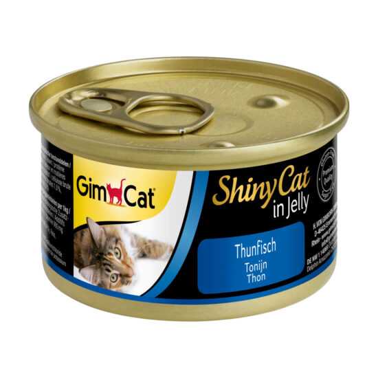 GimCat ShinyCat tuňák v želé 24 × 70 g GimCat ShinyCat tuňák v želé 24 × 70 g