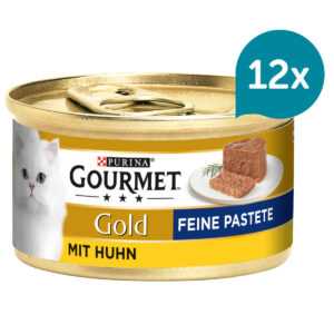 Gourmet Gold jemná kuřecí paštika 12 × 85 g