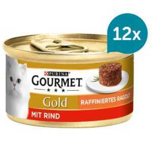 Gourmet Gold Raffiniertes Ragout – hovězí 12 × 85 g