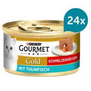Gourmet Gold Schmelzender Kern s tuňákem 24 × 85 g