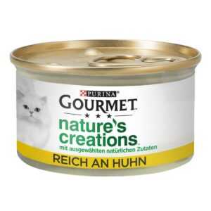 GOURMET Nature's Creations obohacené kuřecím masem 48 × 85 g