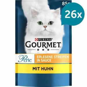 Gourmet Perle vybrané kousky s kuřecím 24 × 85 g