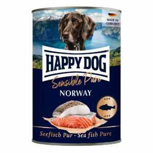 Happy Dog Sensible Pure Norway (mořská ryba) 12 × 400 g
