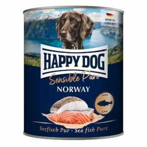 Happy Dog Sensible Pure Norway (mořská ryba) 12 × 800 g