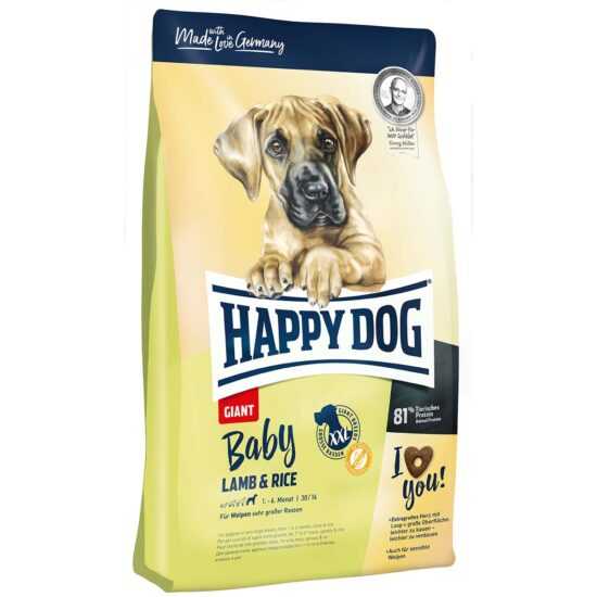 Happy Dog Supreme Baby Giant jehněčí maso s rýží Happy Dog Supreme Baby Giant jehněčí maso s rýží