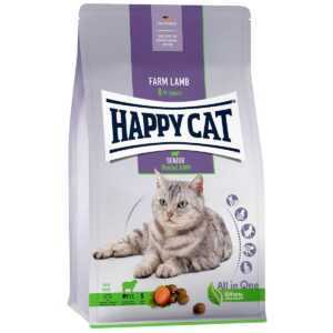 Happy Cat Senior jehněčí z pastvin 3 × 4 kg