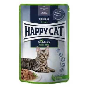 Happy Cat Tray Culinary Meat in Sauce jehněčí z pastvin 24 × 85 g