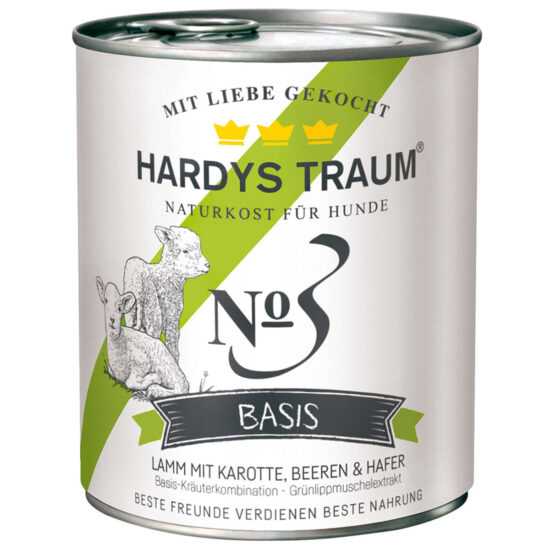 Hardys Traum Basis No. 3 s jehněčím masem 12 × 800 g