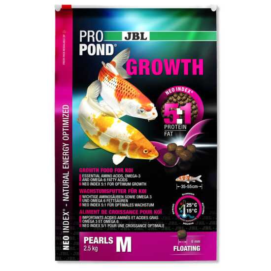 JBL ProPond Growth růstové krmivo pro koi M 2