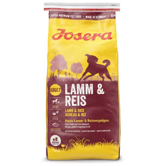 Josera jehněčí a rýže 2 × 15 kg Josera jehněčí a rýže 2 × 15 kg