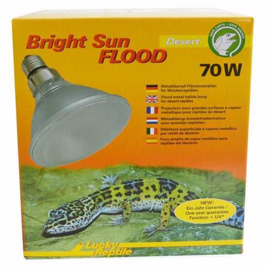 Lucky Reptile Bright Sun FLOOD Desert 70 W Lucky Reptile Bright Sun FLOOD Desert 70 W