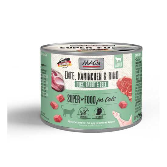 MAC's Cat s masovým menu – kachna MAC's Cat s masovým menu – kachna