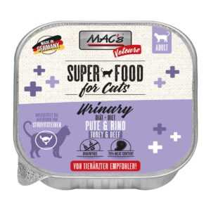 MAC's CAT Vetcare Urinary krůtí a hovězí maso 32 × 100 g
